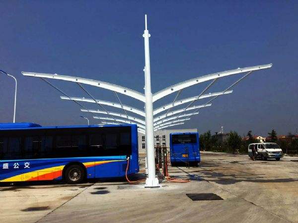 車輛充電樁棚